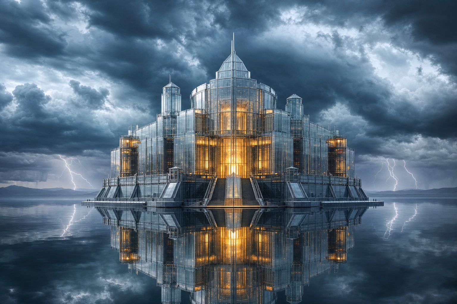 The inner citadel — a Stoic symbol of protected inner peace amid outer chaos