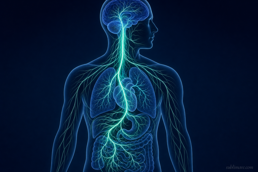 The Vagus Nerve: Your Body’s Hidden Pathway to Peace