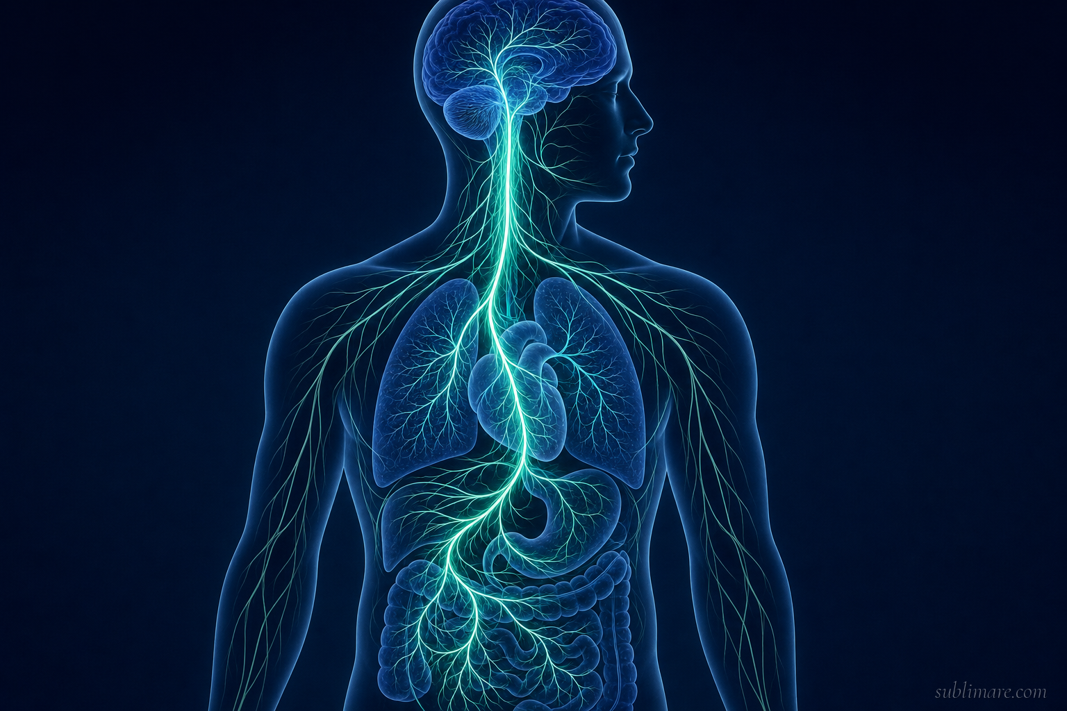 The Vagus Nerve: Your Body's Hidden Pathway to Peace